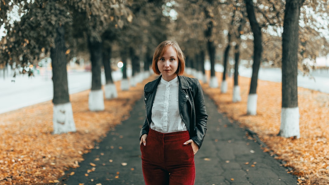 Photo leather pants